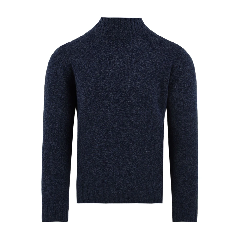 Filippo De Laurentiis Blue Turtleneck Jumper - Male - Turtlenecks - L - Knitwear