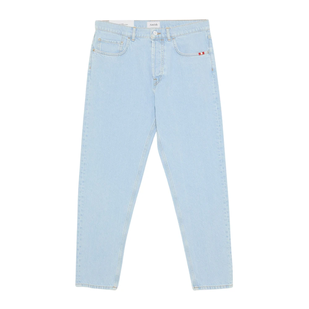 Amish Mannelijk Blauw Jeans Heren, W33, Denim, Jeremiah Denim Bleach