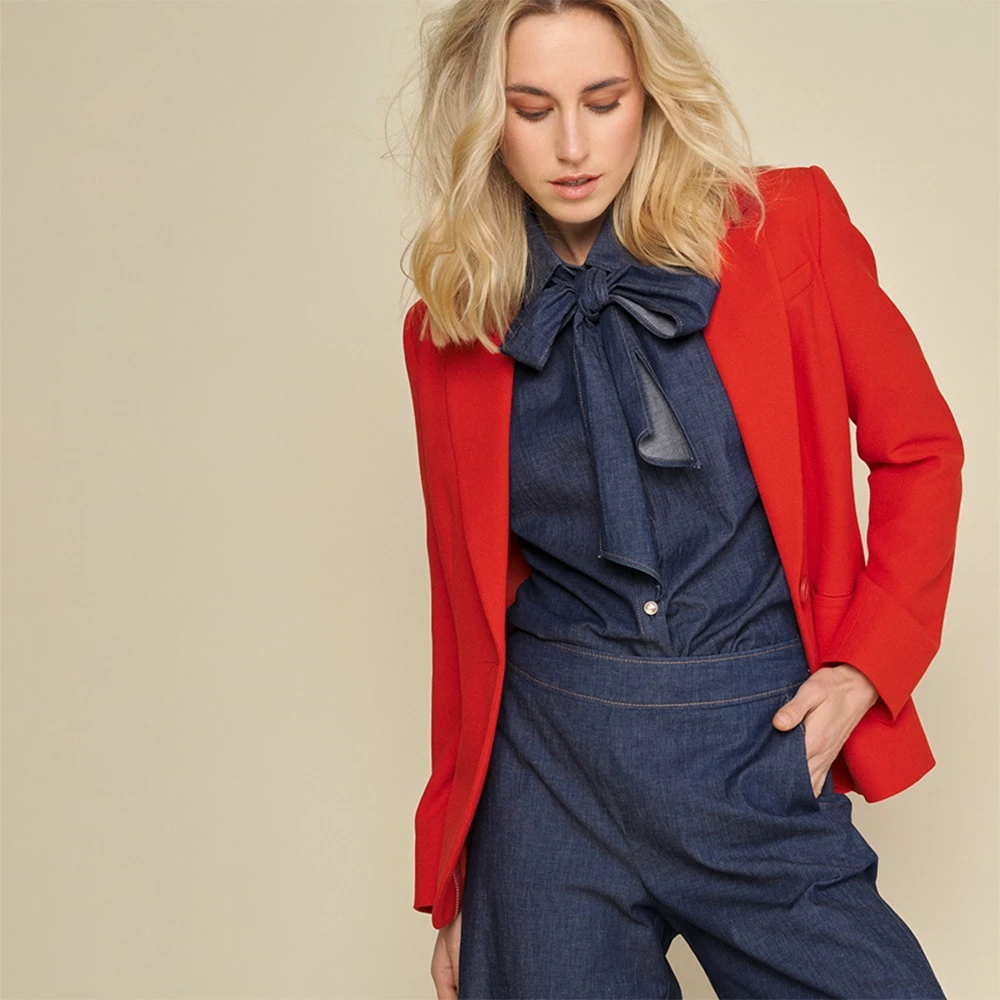 Marie Méro Rode Blazer voor elke gelegenheid Red Dames
