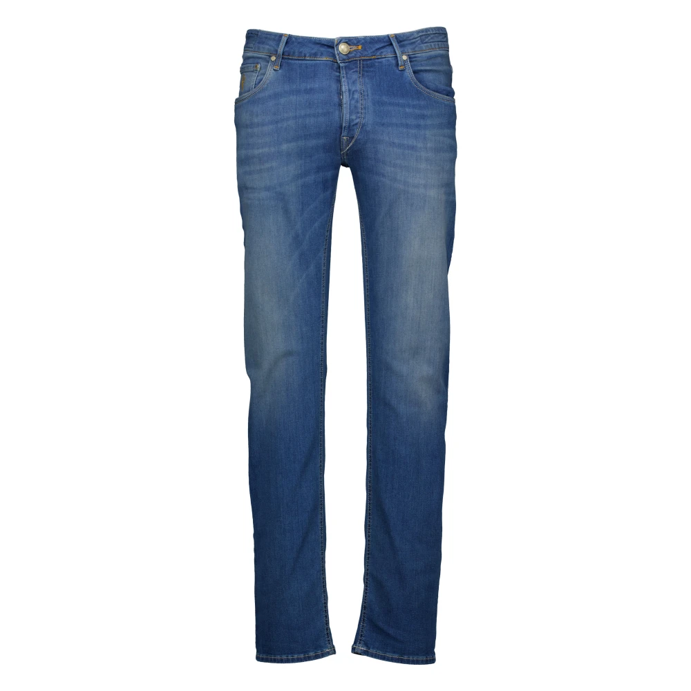Hand Picked Orvieto-C Blauwe Jeans Blue Heren