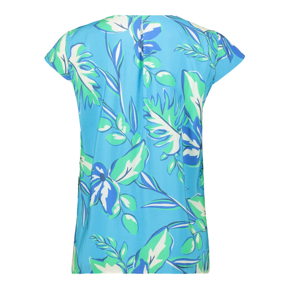 Betty Barclay Moderne Slip-on Blouse met Opstaande Kraag Multicolor Dames