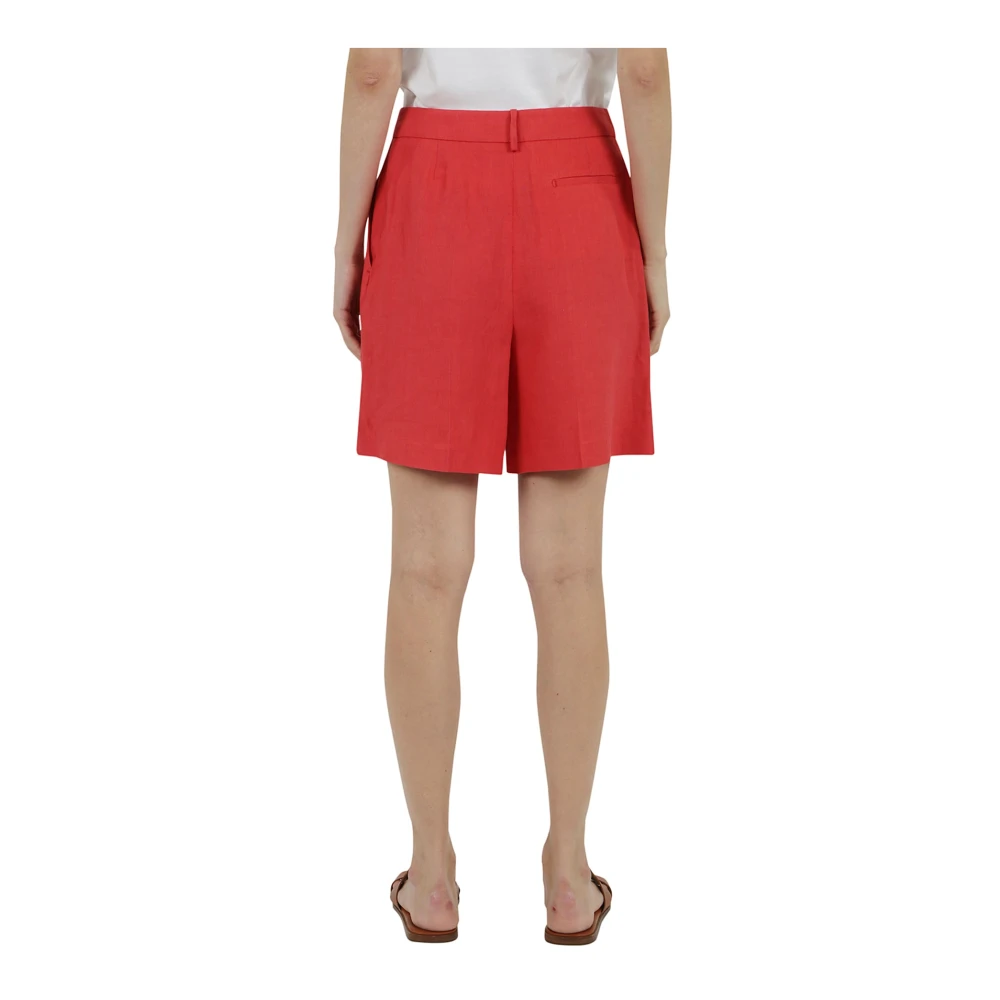 Eleventy Casual Shorts Red Dames