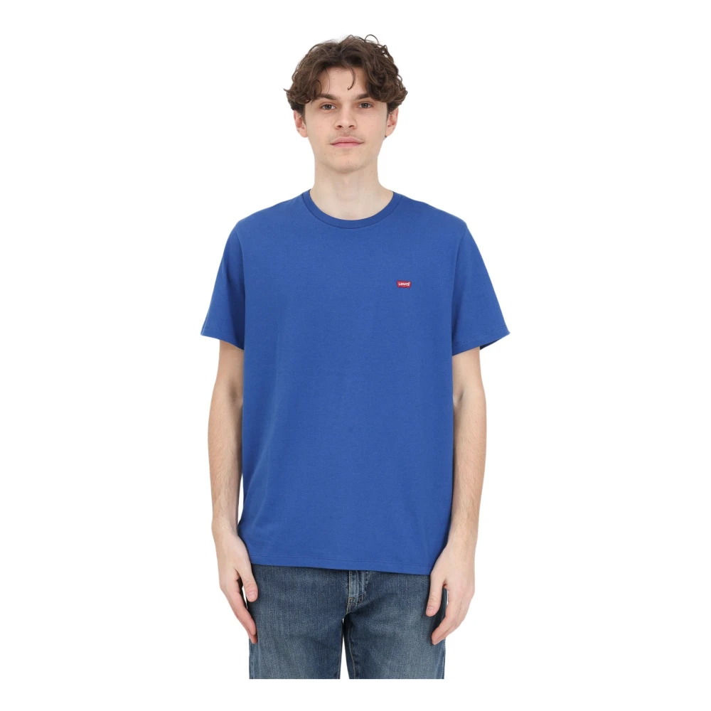 Levi's Klassieke Logo T-shirts en Polos Blue Heren