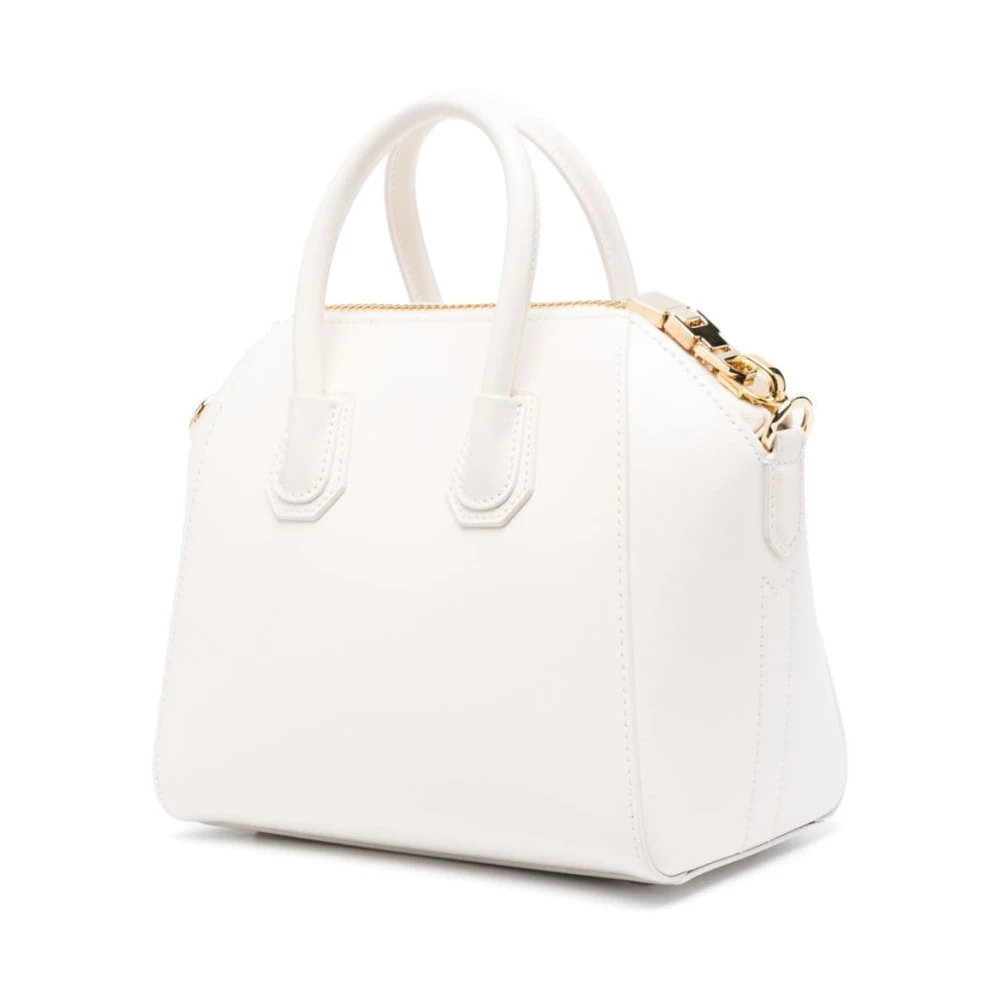 Givenchy Ivoor Wit Leren Tote Tas White Dames