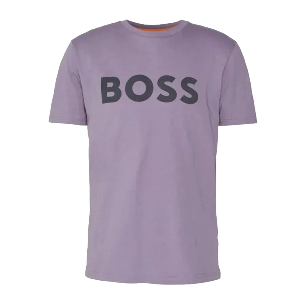 Hugo - Tops > T-Shirts - Purple - Hugo - Modalova