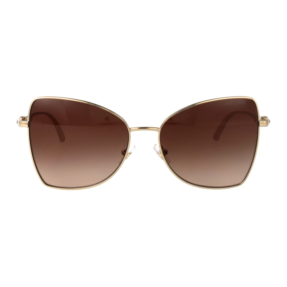 Jimmy Choo Women's Yellow Chic Sunglasses With Style Medium