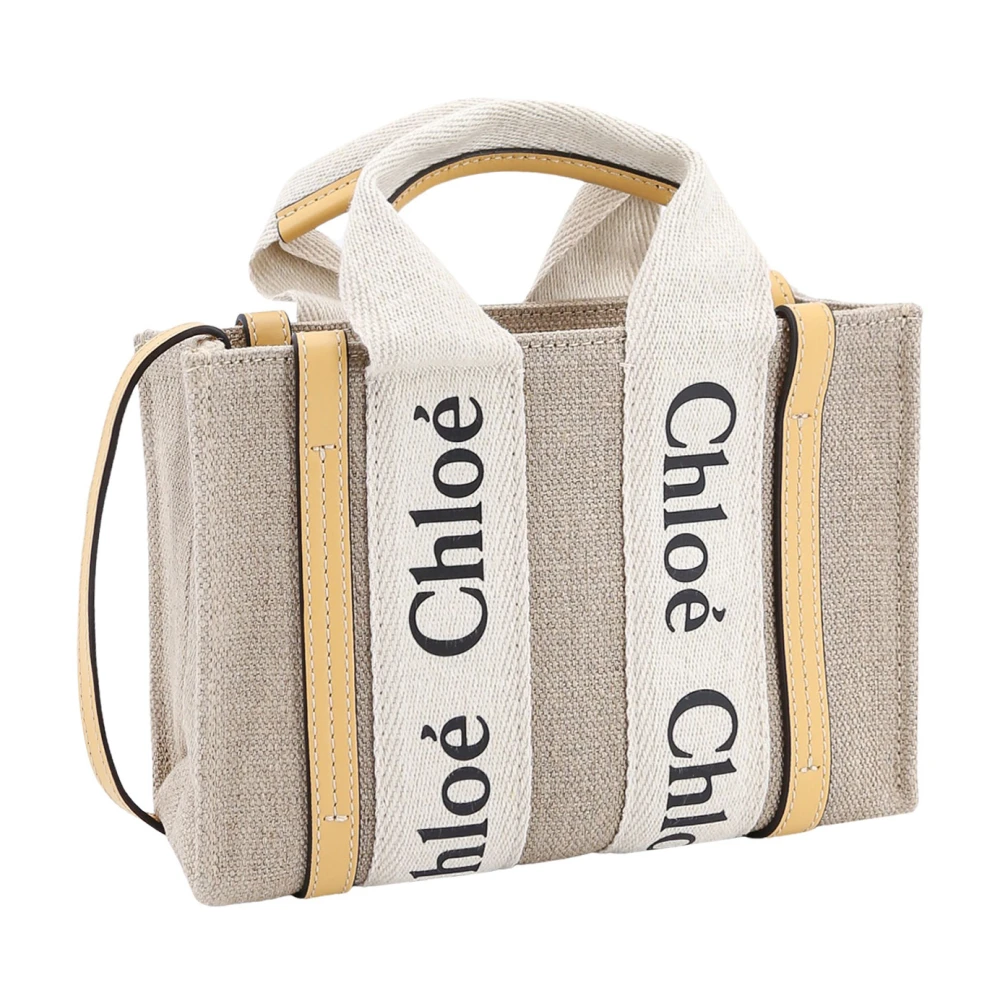 Chloé Beige Leren Schoudertas Beige Dames