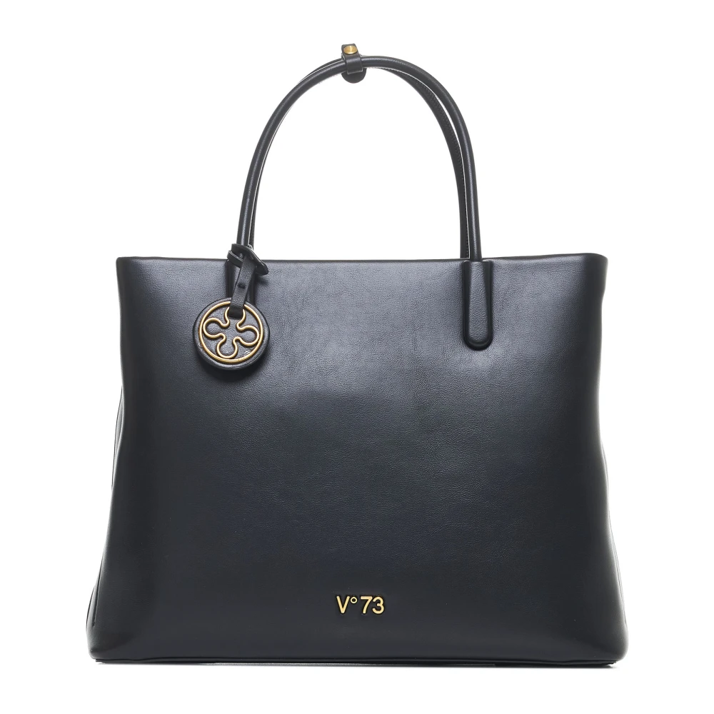 V73 Grace Zwarte Tas met Verstelbare Band Black Dames