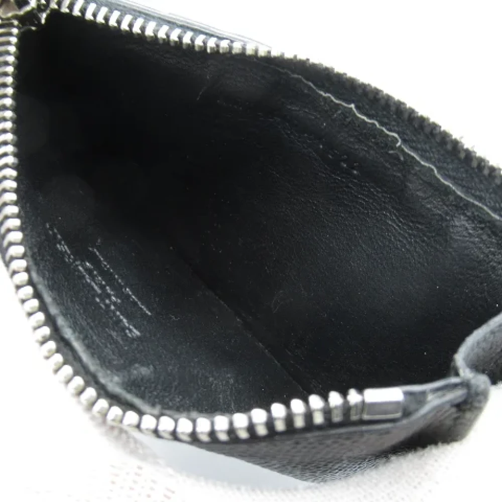 Yves Saint Laurent Vintage Pre-owned Leather wallets Black Heren