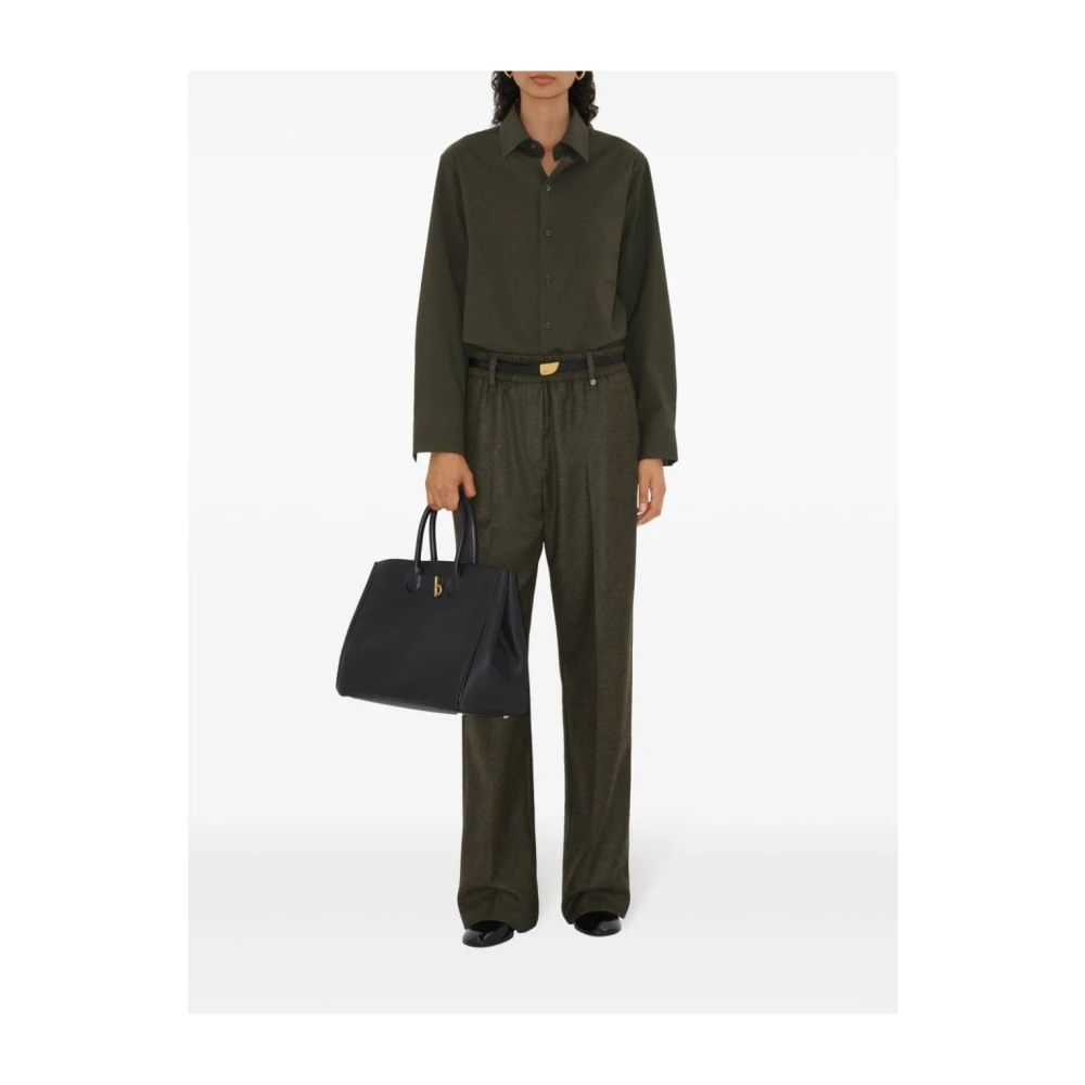 Burberry Zwarte Rocking Horse Tote Tas Black Dames