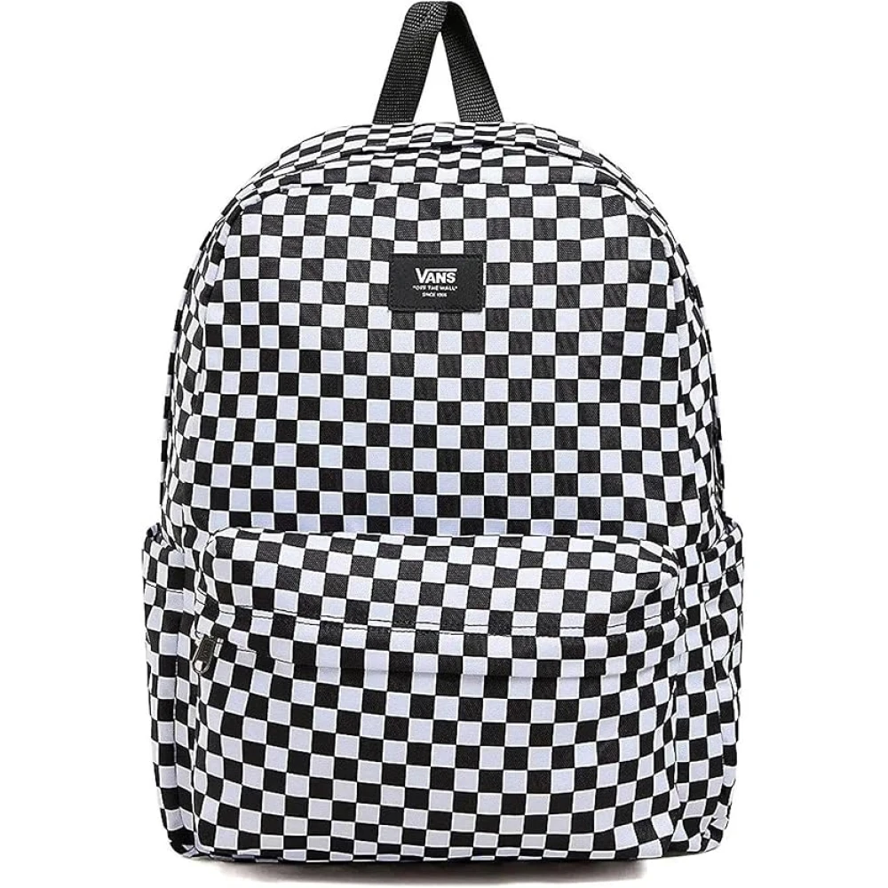 Vans Old Skool Check Backpack Women's Black/White - La Redoute - Image 7