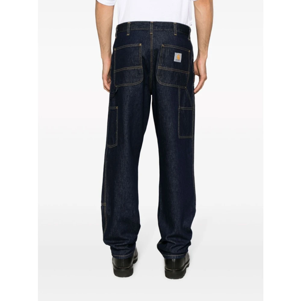 Carhartt WIP Dubbele Knie Werkbroek Blue Heren