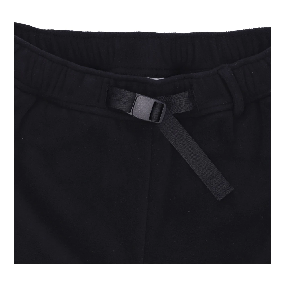 Carhartt WIP Zwarte Sweatpants met Polartec Fleece Black Heren