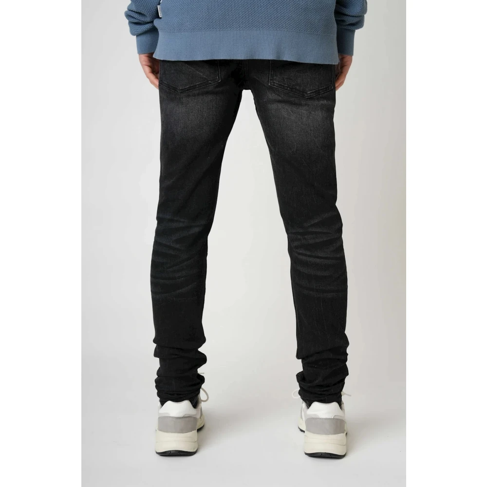 Kultivate Jeans- Kltv JN Kane Protect Slim FIT Black Heren