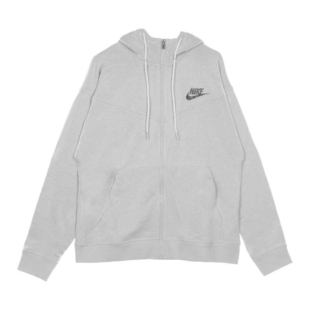 Nike Sportswear Zip Hoodie voor Mannen Gray Heren