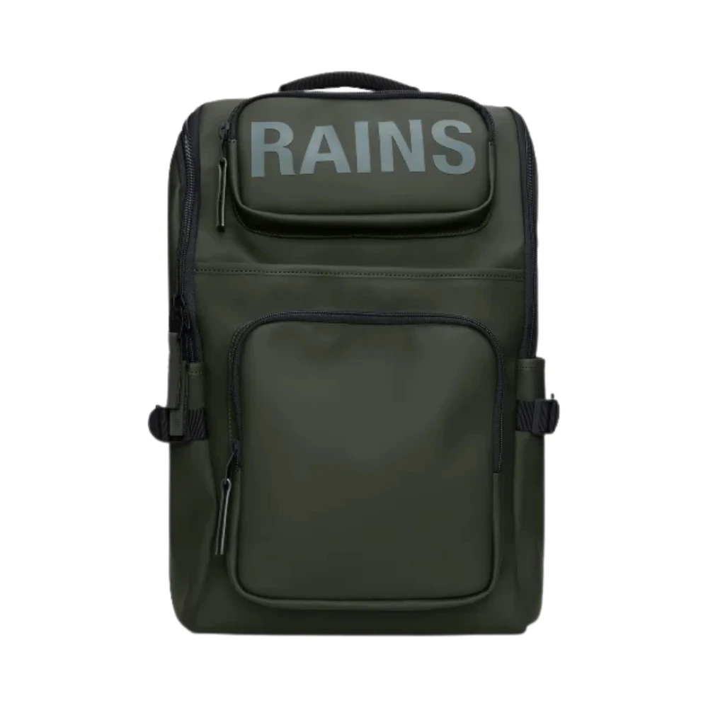 Rains Men's Green Backpacks, One Size, Texel Cargo Backpack