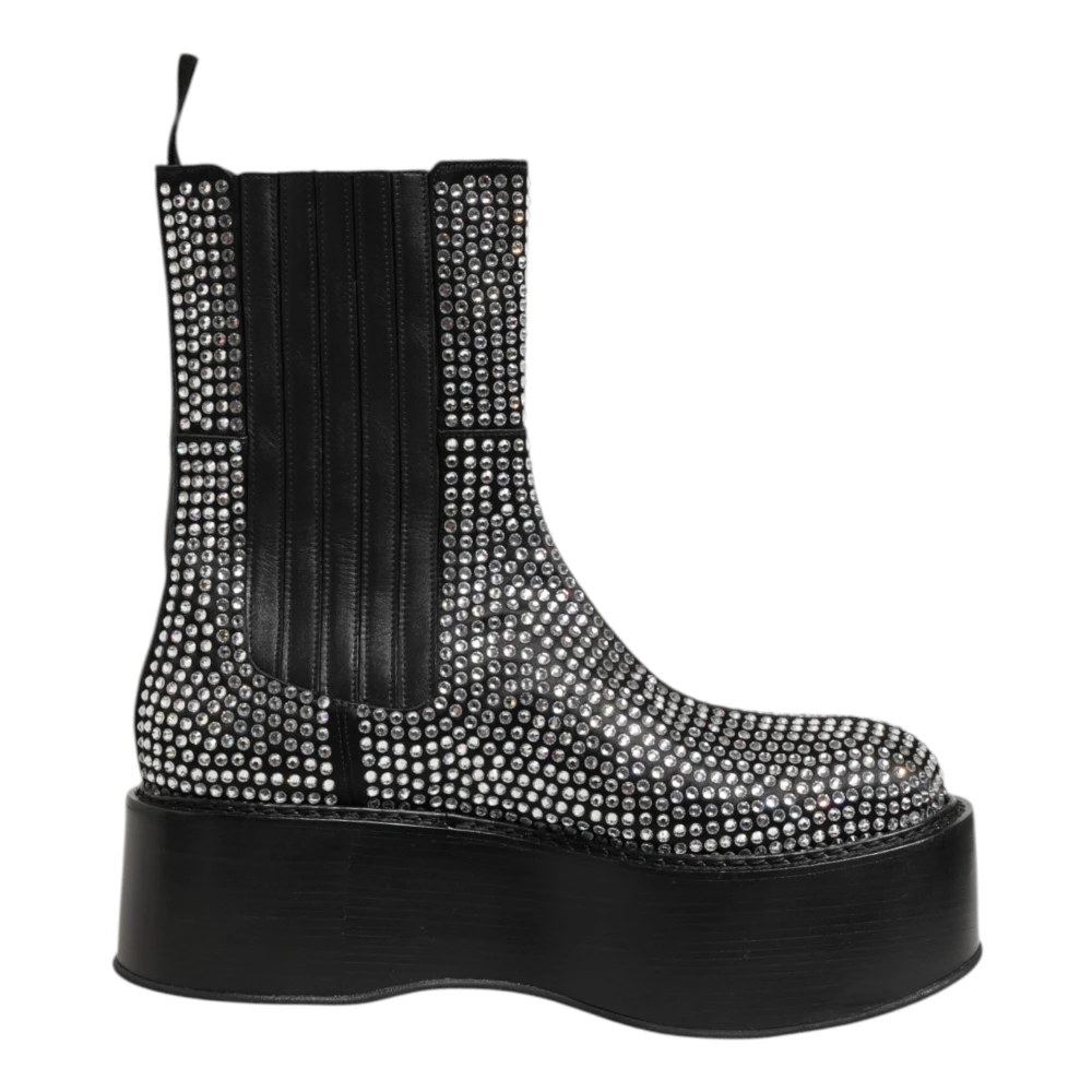 Dolce & Gabbana Women's Black Short Boots