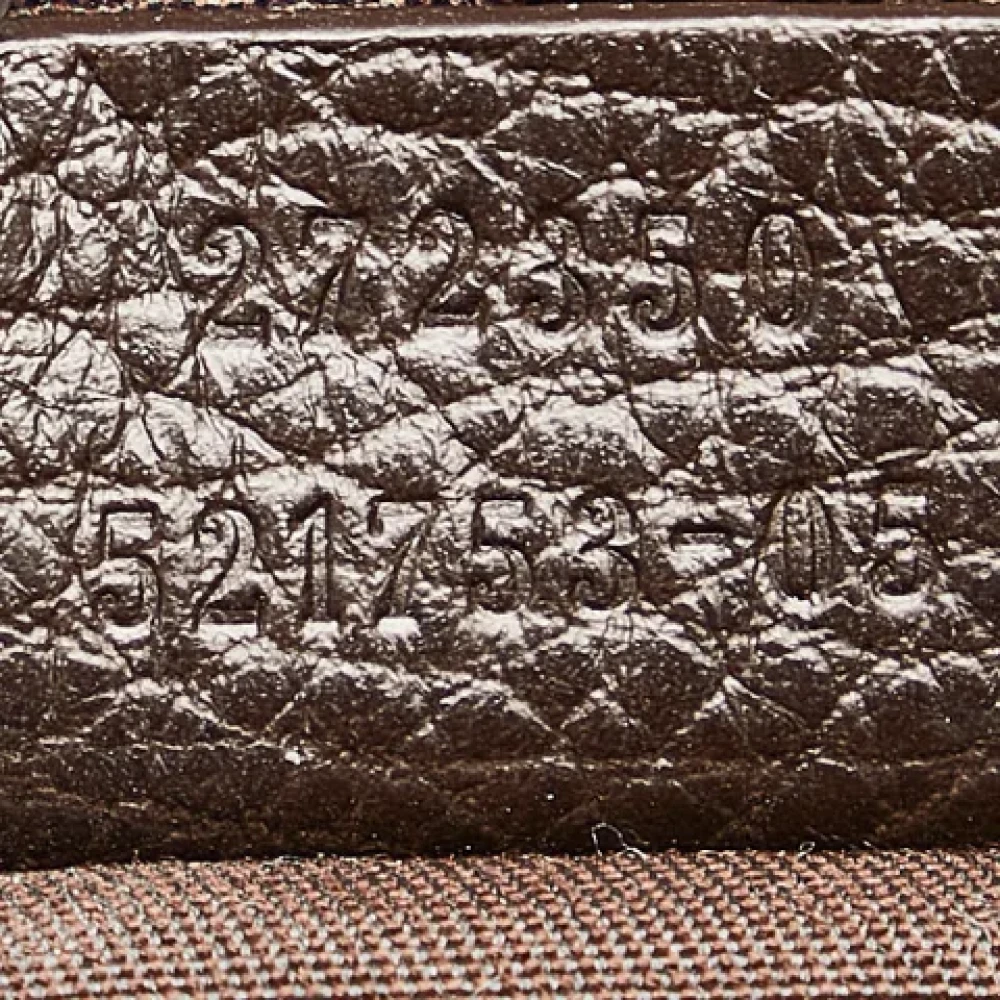 Gucci Vintage Pre-owned Leather shoulder-bags Beige Dames