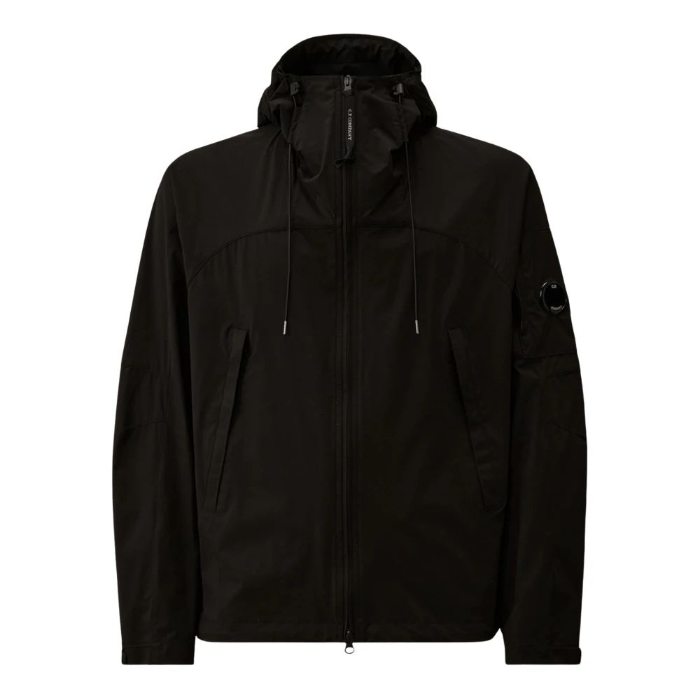 C.p. Company Men's Black Pro-Tek Hooded Padded Jacket