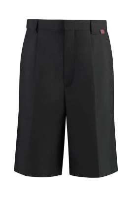 Gabardin Bermuda Shorts