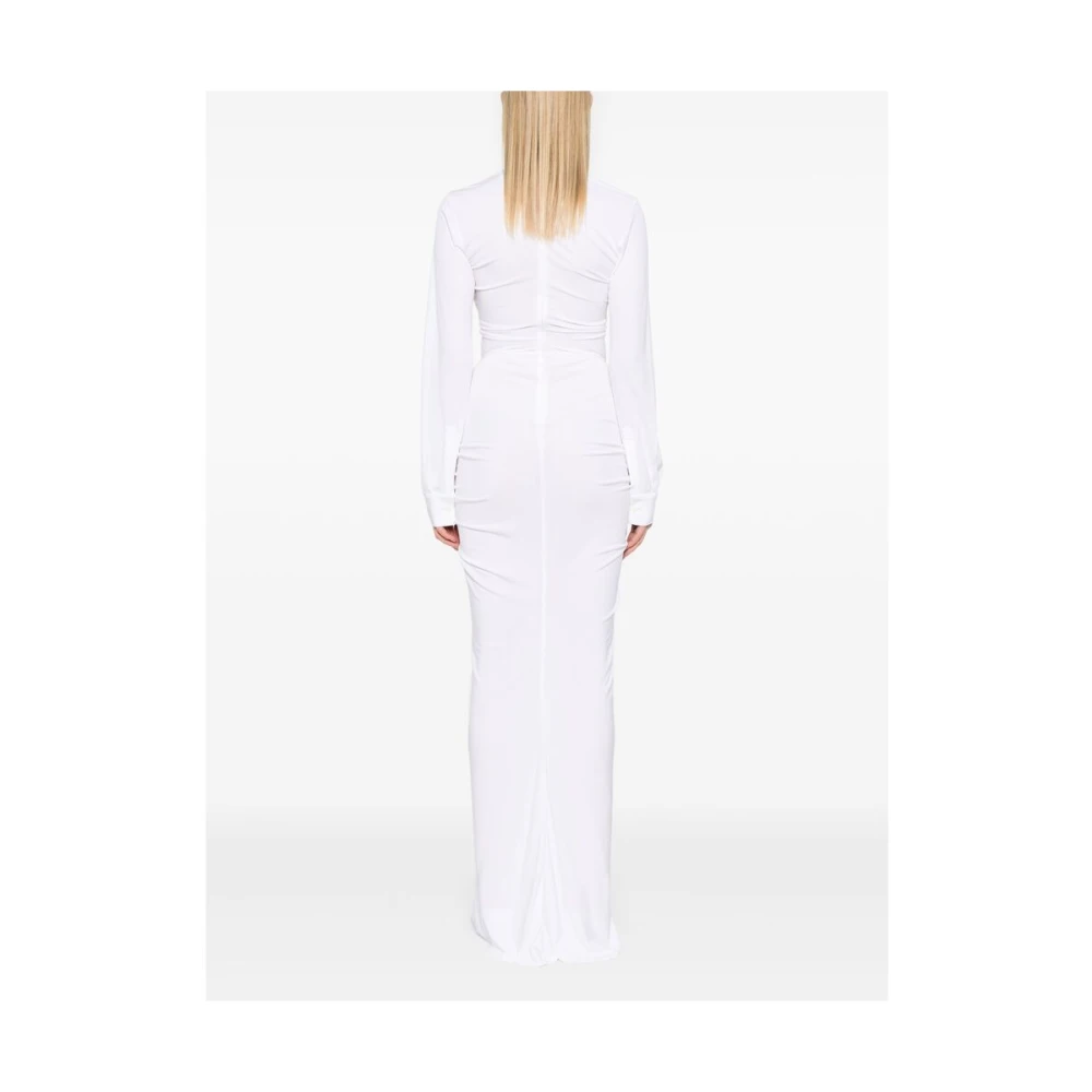 Christopher Esber Witte Sweater met Ring Hardware Detailing White Dames