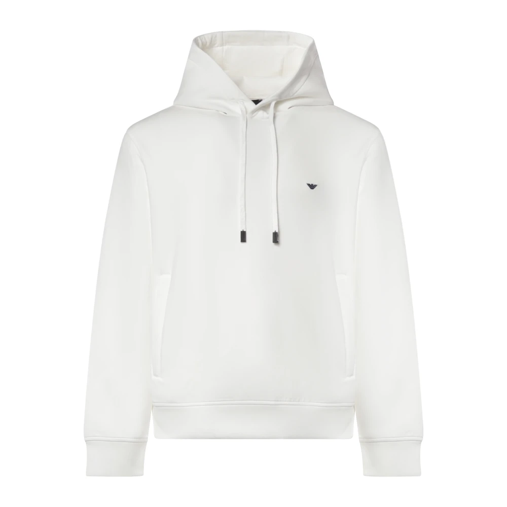 Emporio Armani Uomo Bianco Felpe, M, New,