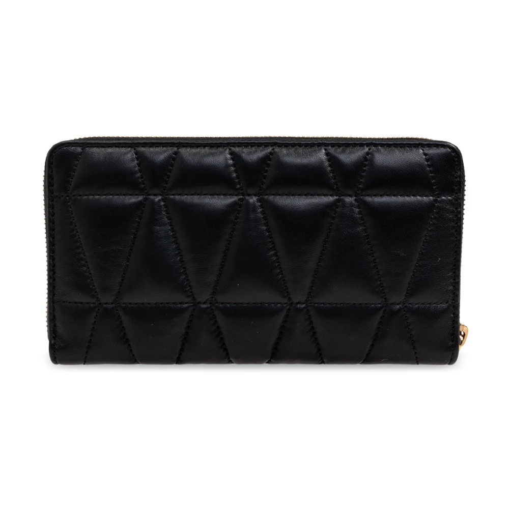 Versace Gewatteerde Portemonnee Black Dames