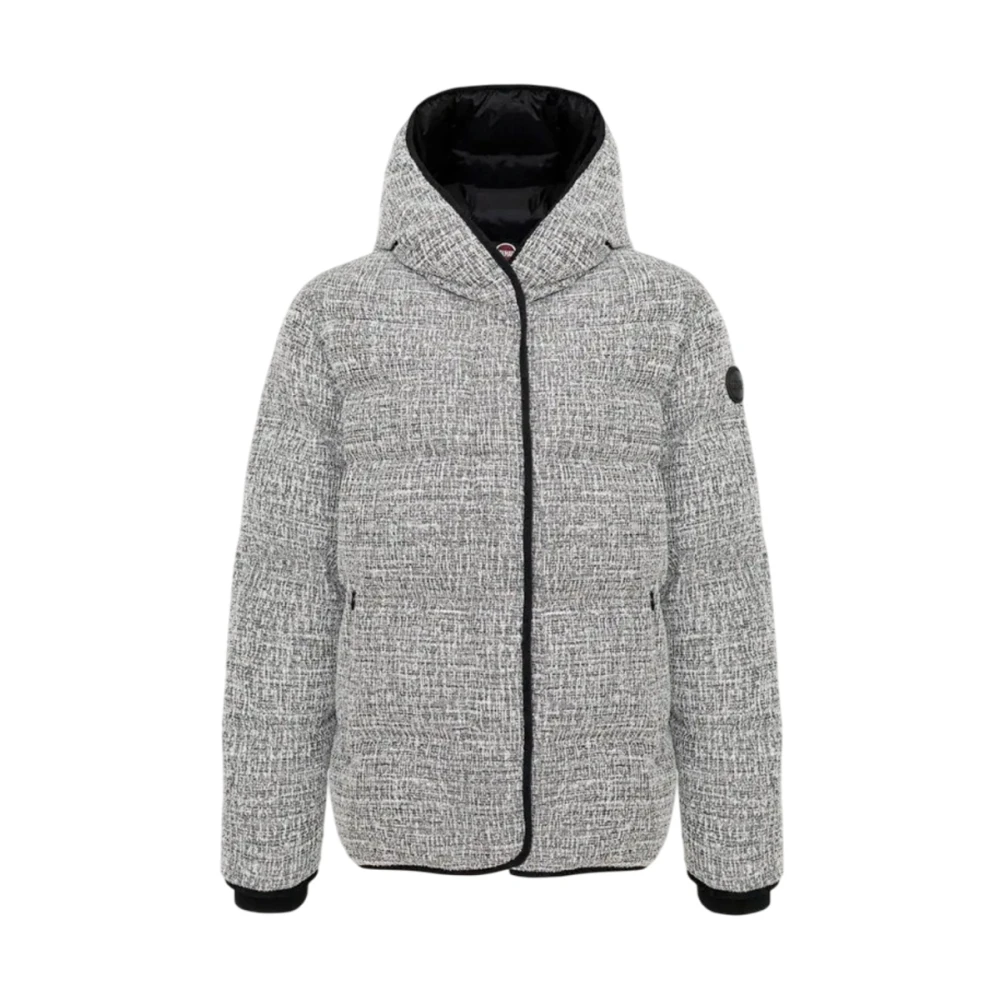 Colmar Grå Tweed-Effekt Dunjacka