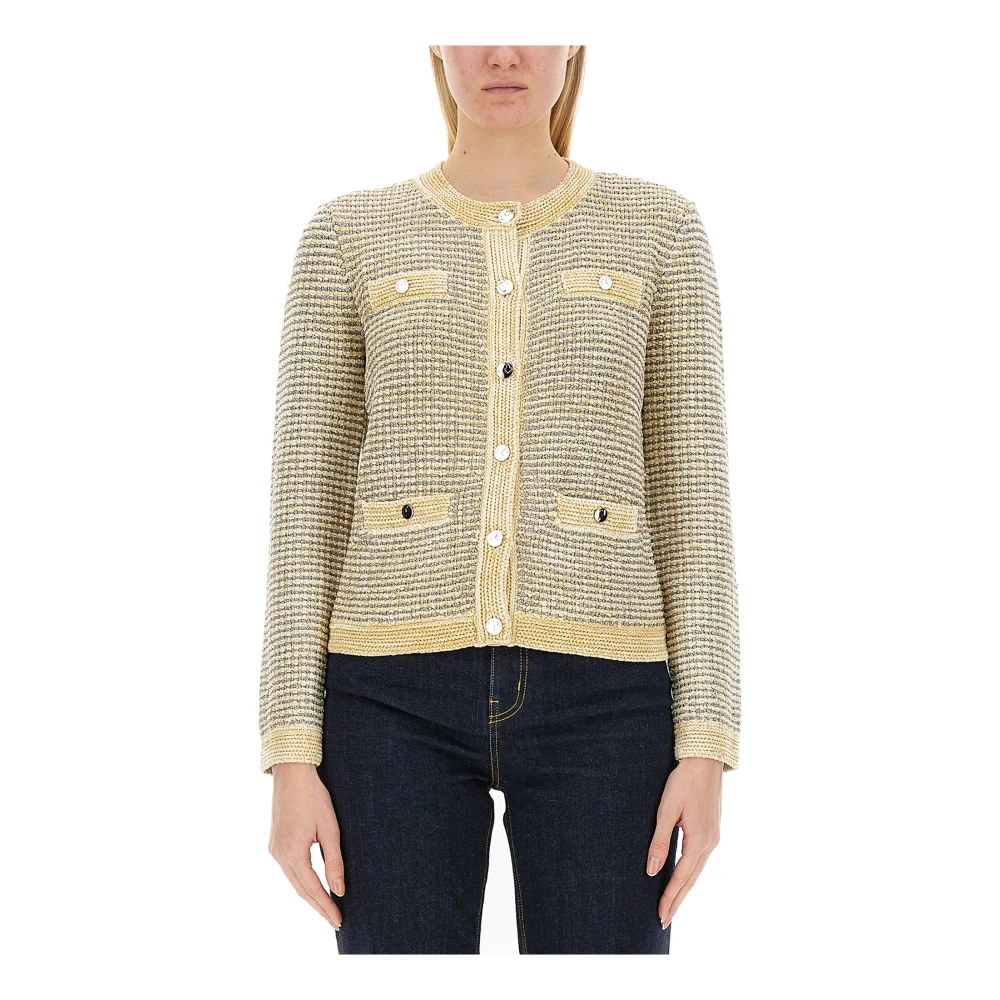Tory Burch Women's Multicolor Cardigans, S, Knit Cardigan