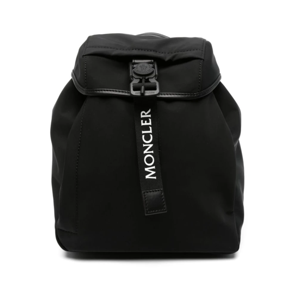 Moncler Zwarte Bucket Bag & Rugzak Black Dames