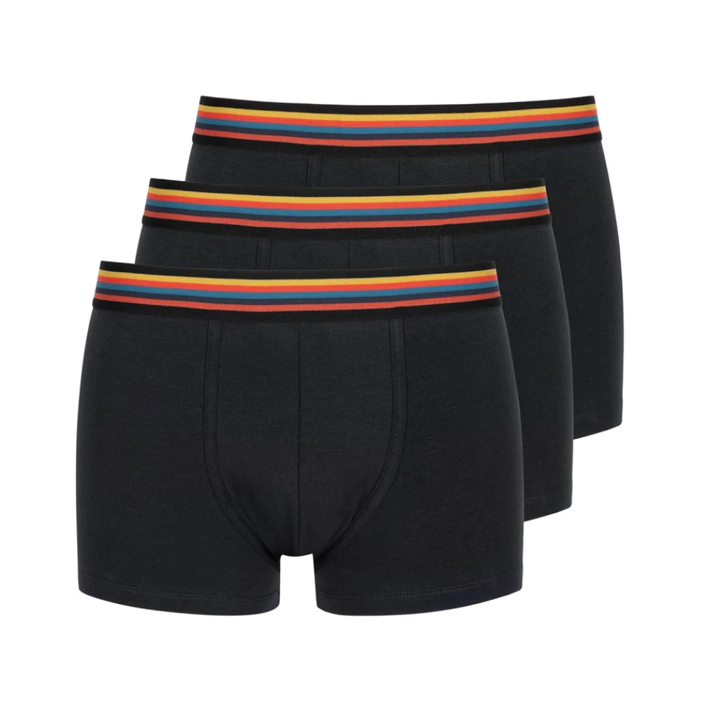 Paul Smith Men's Black Cotton Boxers Pack With Elastane - Underpants - S - Underwear