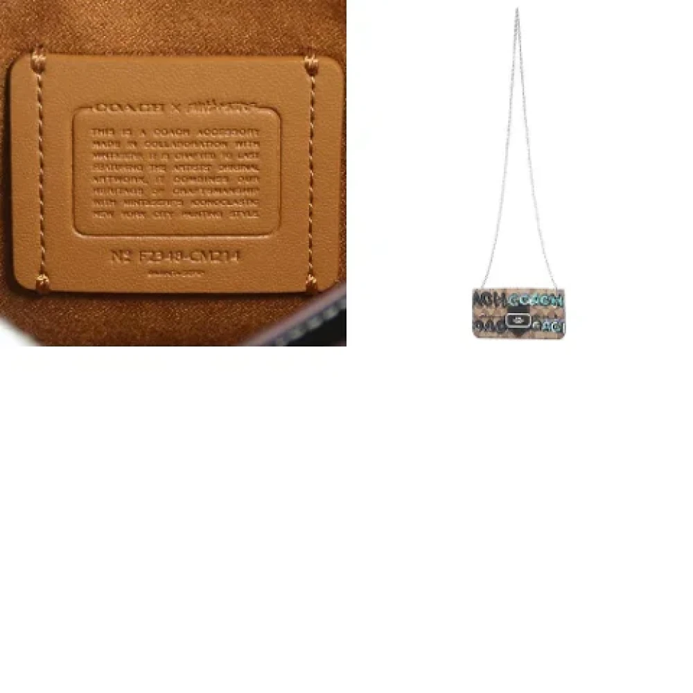 Coach Pre-owned Leather shoulder-bags Multicolor Dames