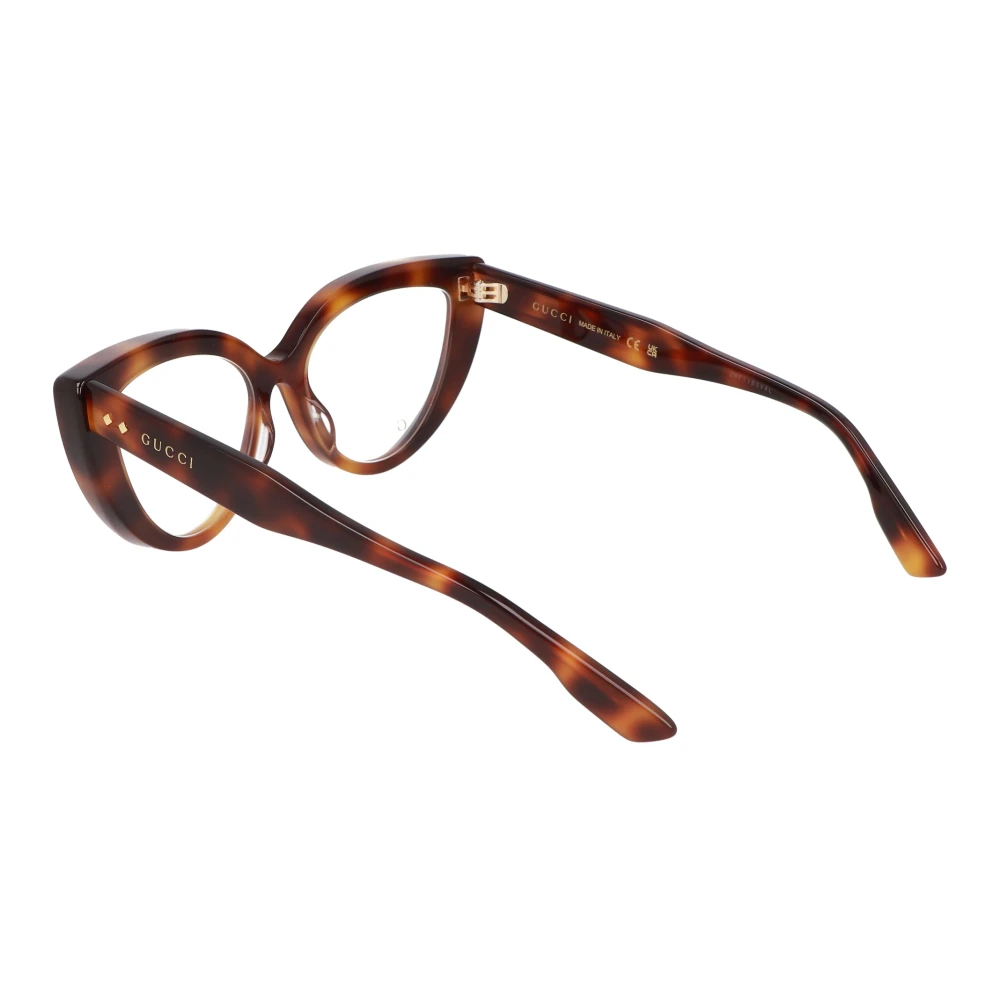 Gucci Cat Eye Brillen Brown Unisex