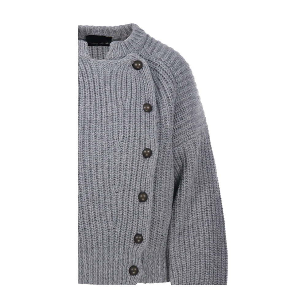 Roberto Collina Grijze Blouson Jas Gray Dames