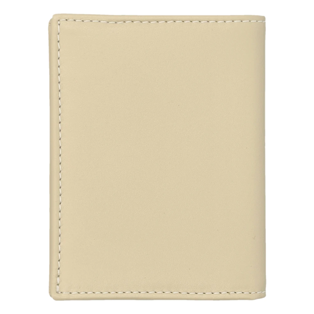 Comme des Garçons Klassieke Cardholder Portemonnee Ecru Beige Unisex