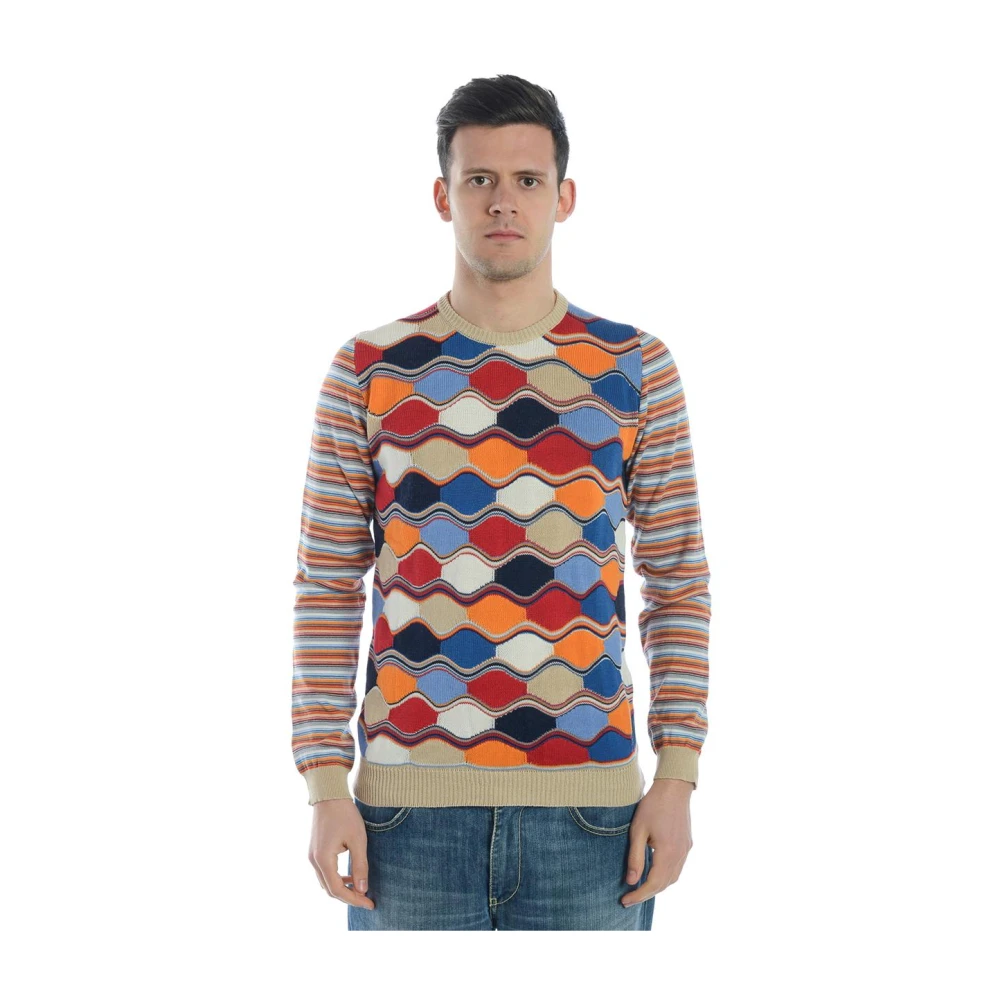 Knitwear > Round-neck Knitwear - - Daniele Alessandrini - Modalova