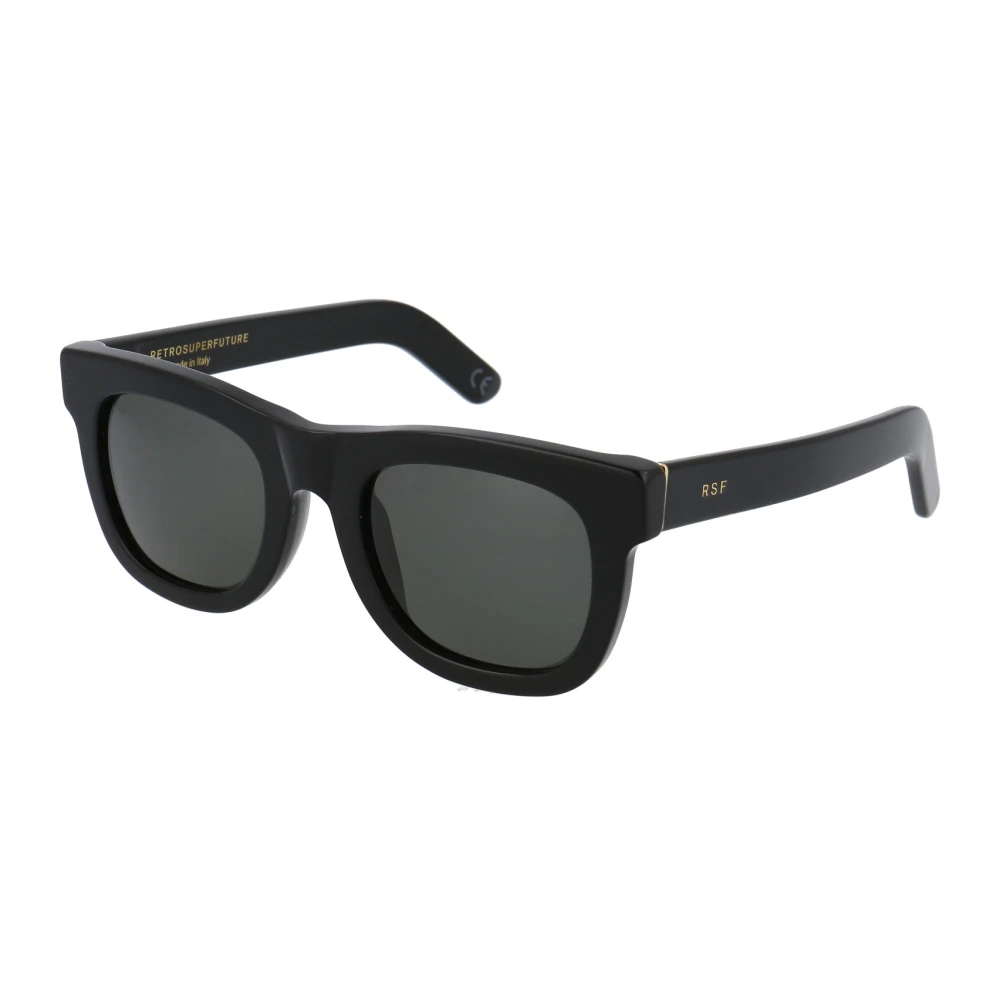 Retrosuperfuture Unisex Black Stylish Sunglasses For A Chic Look