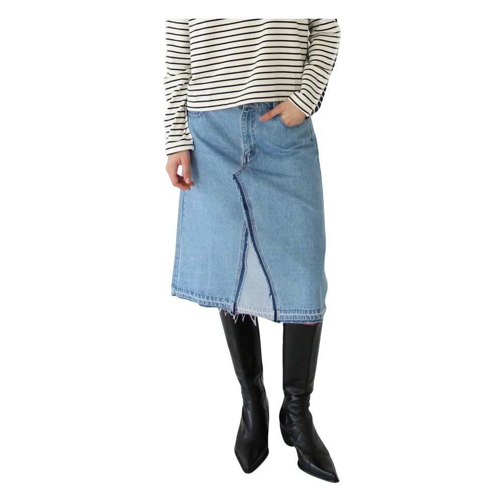 Skirts > Denim Skirts - - Designers Remix - Modalova