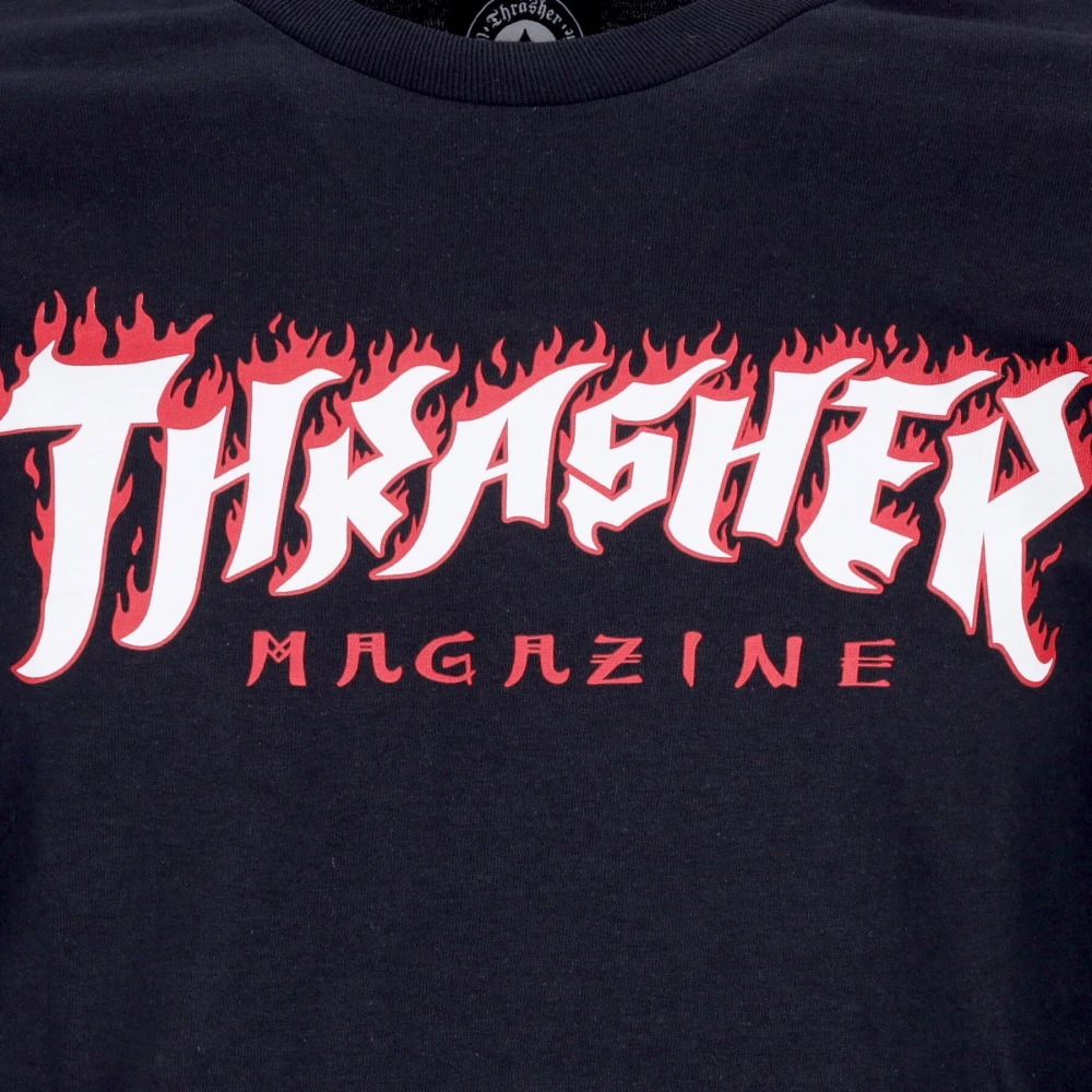 Thrasher Possessed Logo Longsleeve Tee Black Heren