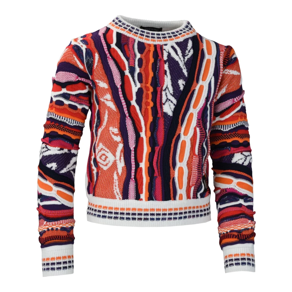 Carlo Colucci Girls Unique Knitted Pullover For - Casa