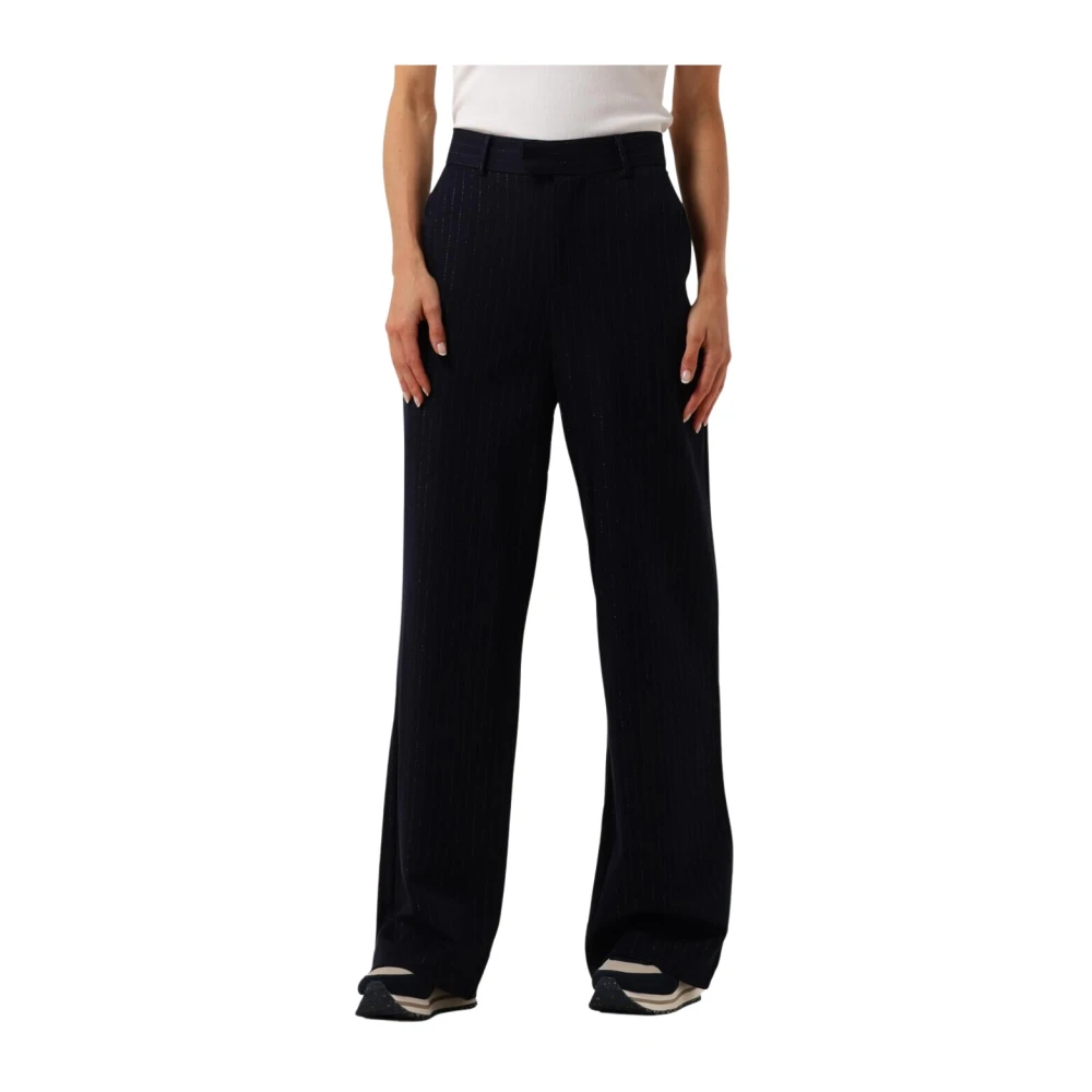 Nukus New York Pants Stripe Blue Dames