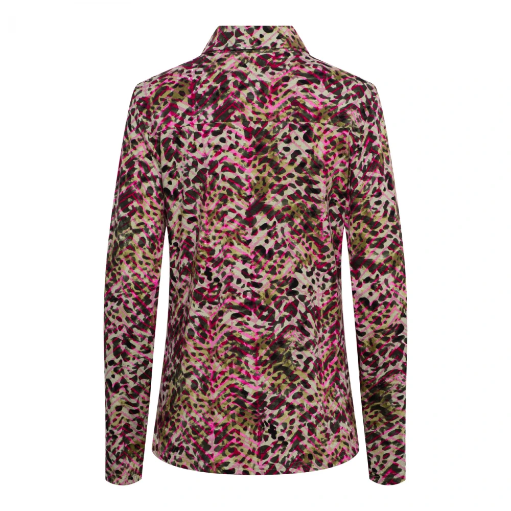 &Co Woman Overhemd met lange mouwen effen kleur Multicolor Dames