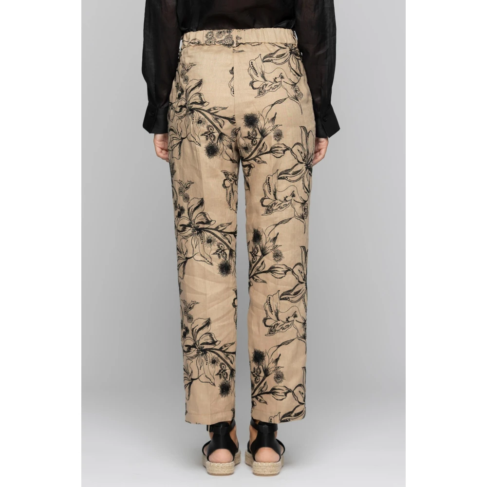 Kocca Suit Trousers Beige Dames