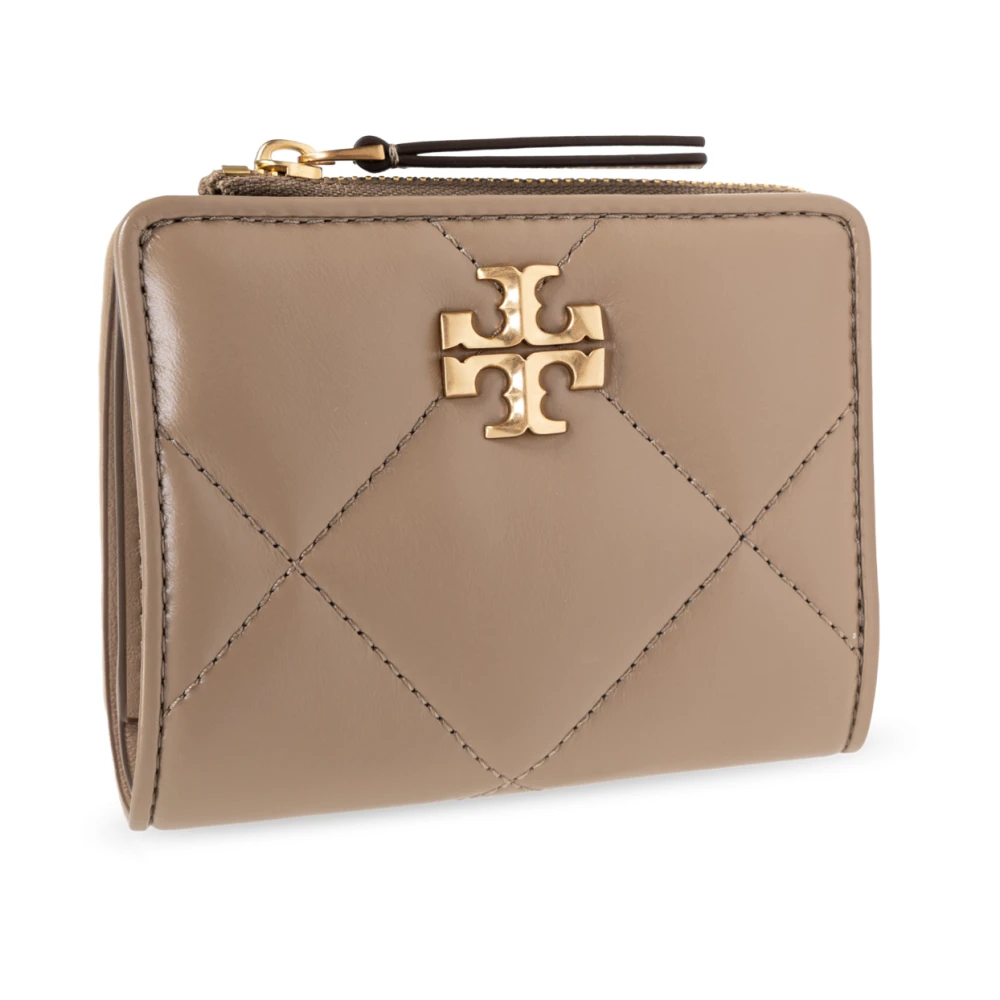 TORY BURCH Portemonnee Kira Beige Dames