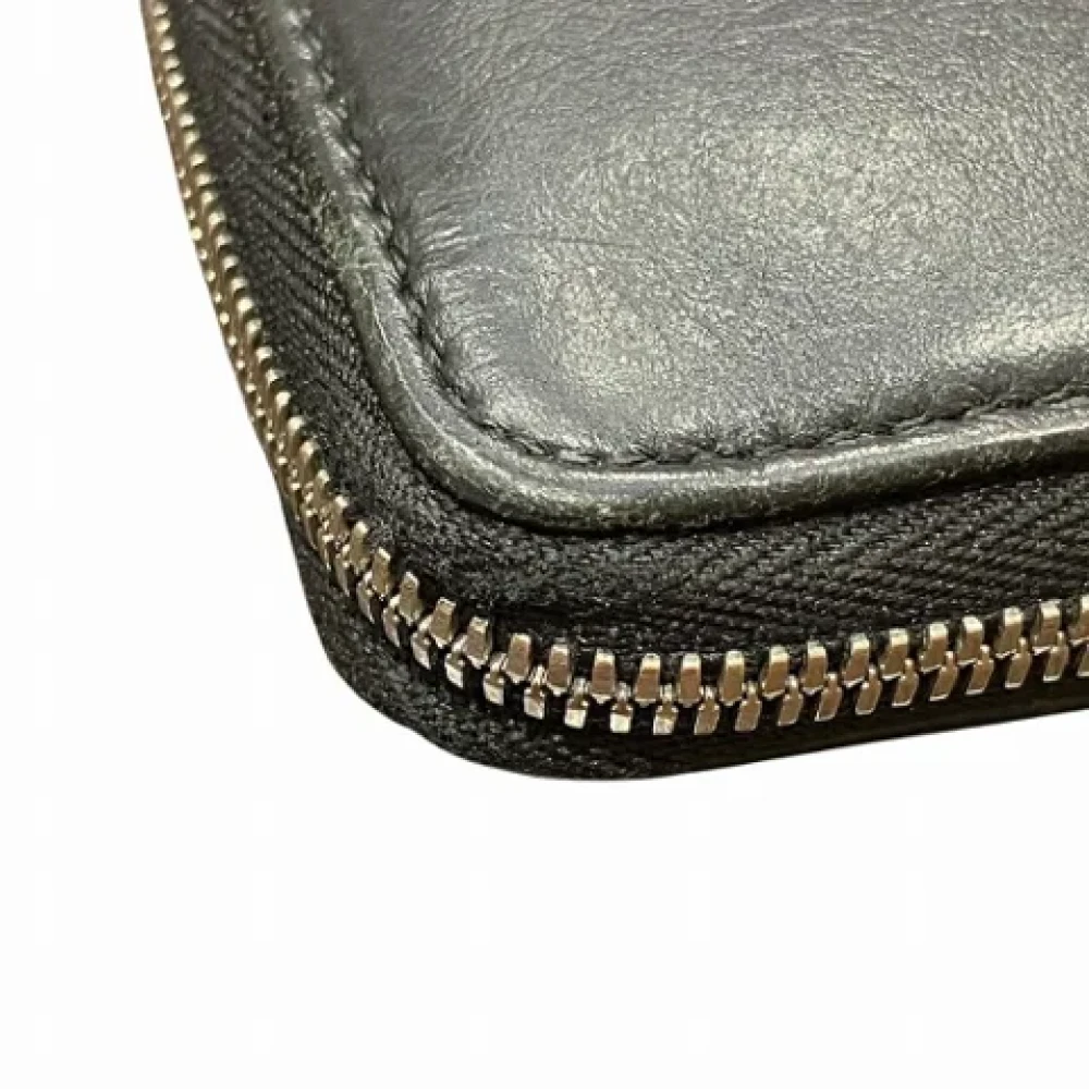 Balenciaga Vintage Pre-owned Leather wallets Black Heren