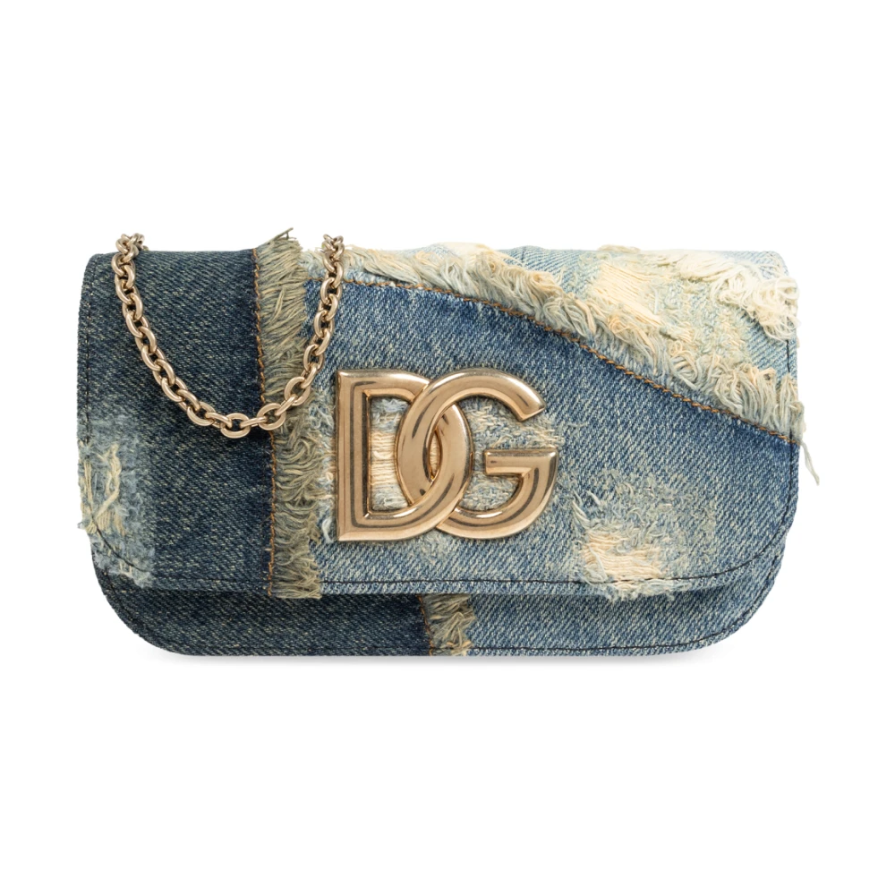 Dolce & Gabbana Stijlvolle Tassen Collectie Blue Dames