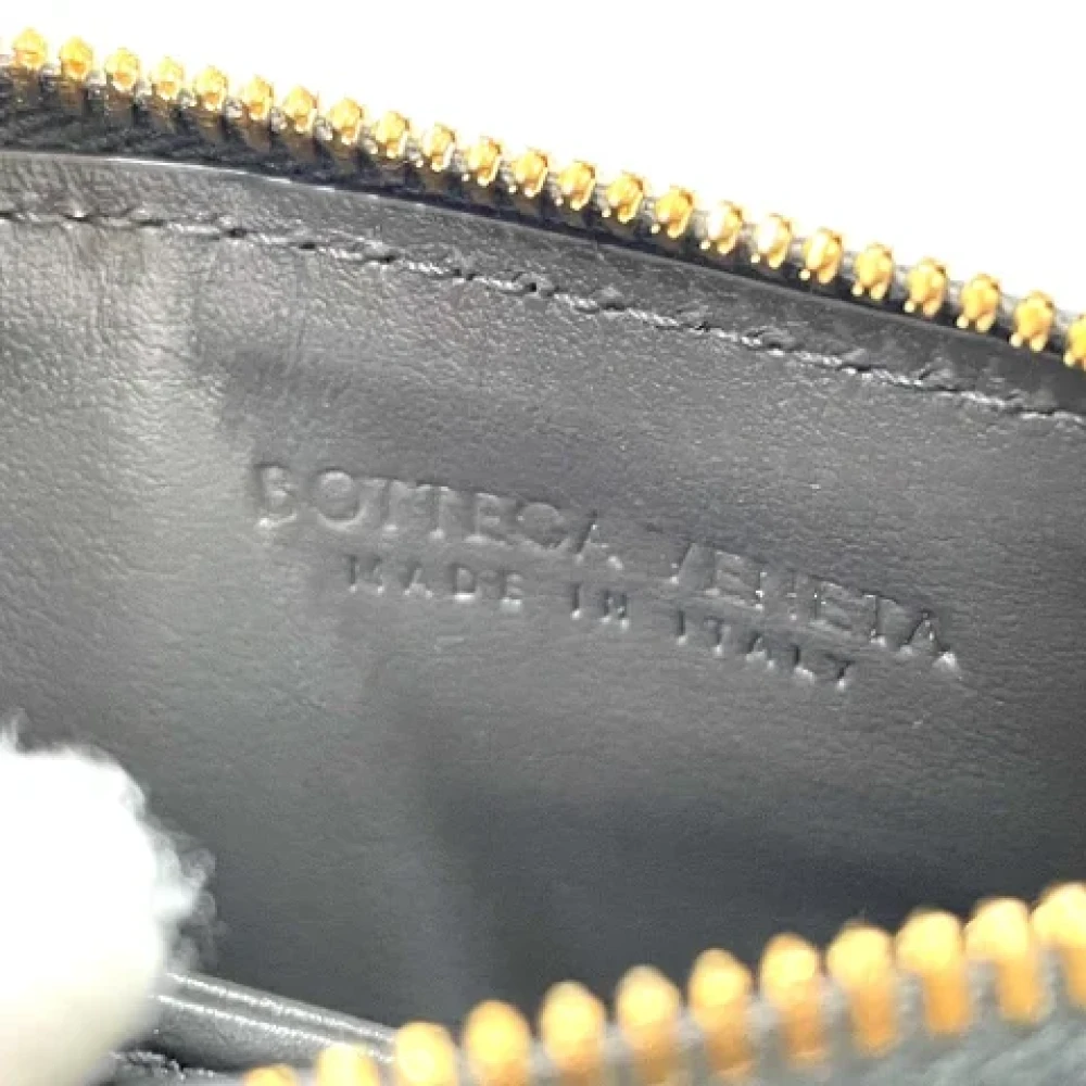 Bottega Veneta Vintage Pre-owned Leather wallets Green Dames