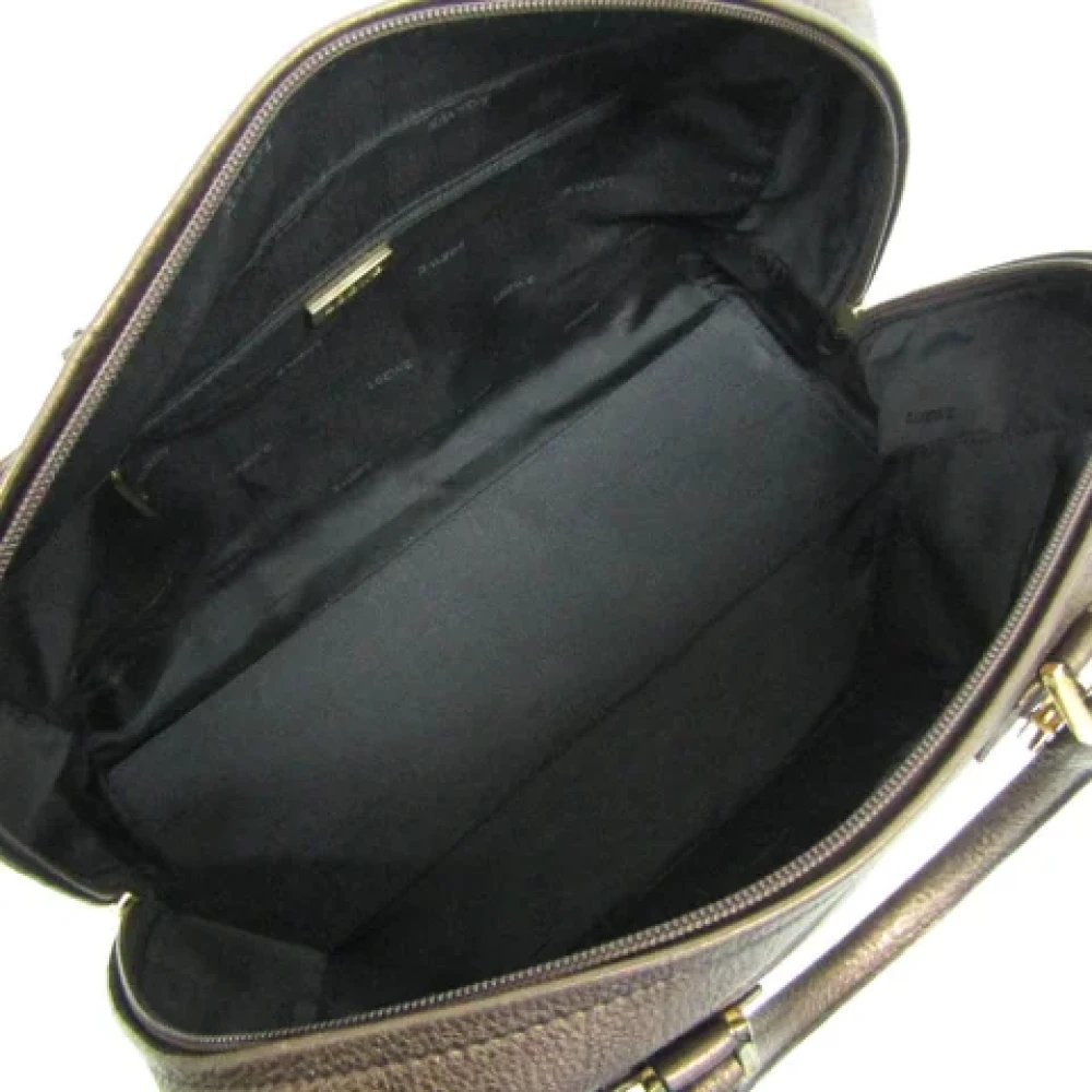 Loewe Pre-owned Leather handbags Brown Dames