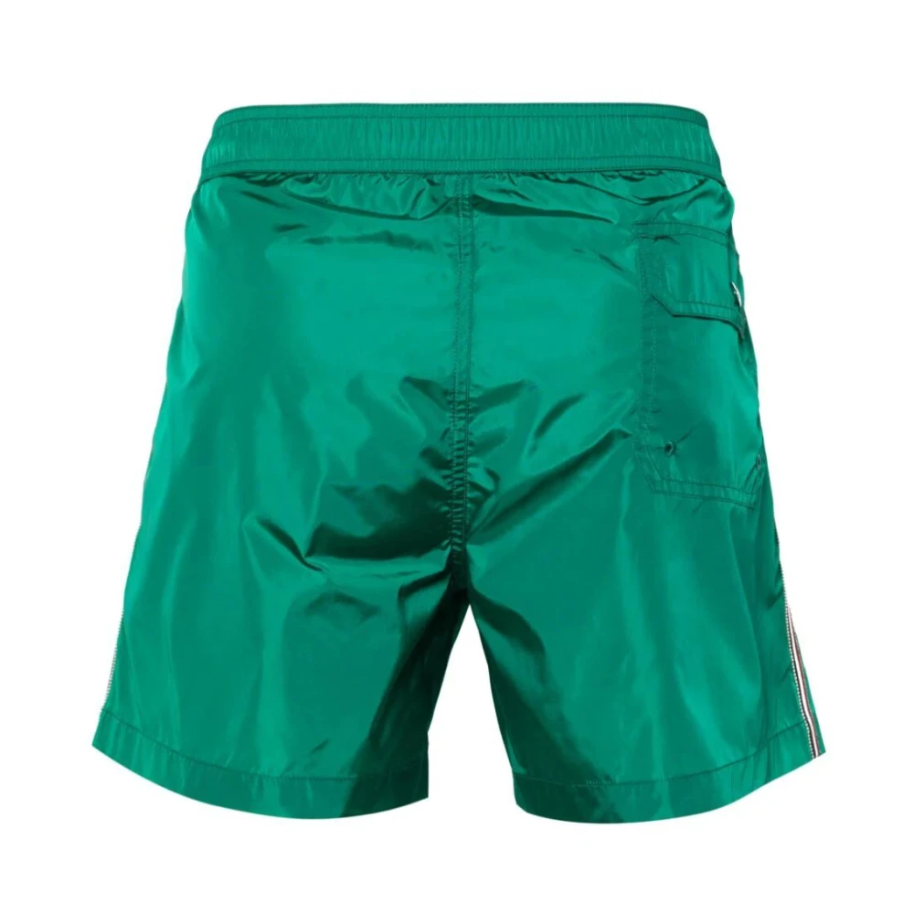 Moncler Groene Nylon Strandbadkleding Green Heren