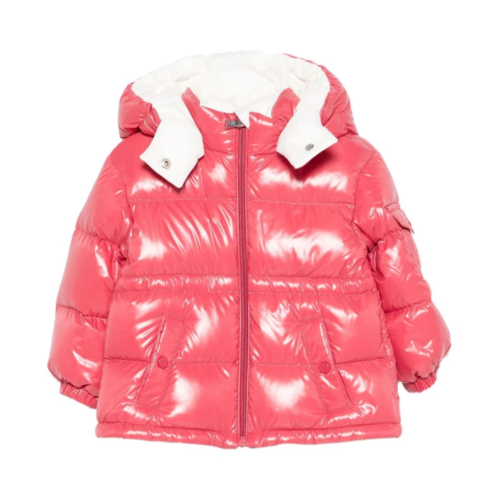 Moncler , Winter Jackets, Female, Pink, 2 Y, Maire Down Jacket